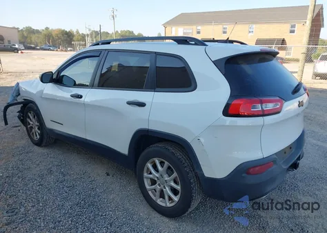 2016 Jeep Cherokee Altitude из США, поврежденный, VIN 1C4PJLAS6GW319343